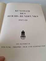 Künstler des Reichs-Rundfunks Handbuch Funk Theater...