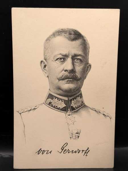 AK Ansichtskarte Postkarte General Porträt Zeichnung Generalmajor von Gersdorff