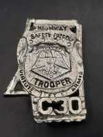 Highway Safety Patrol Trooper C30 USA Polizei Badge...