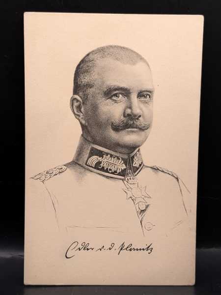 AK Ansichtskarte Postkarte General Porträt Generalleutnant Edler von der Planitz