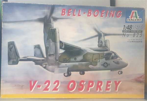 Italeri 825 V-22 Osprey Bell Boeing Helicopter 1:48 Militaria US Marines Army