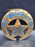 New Orleans Police Major 19 US Badge Polizei Police...