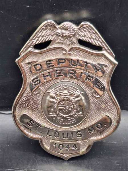 Deputy Sheriff St. Louis Mo 1044 US Badge Polizei Police Abzeichen Marke Insigne