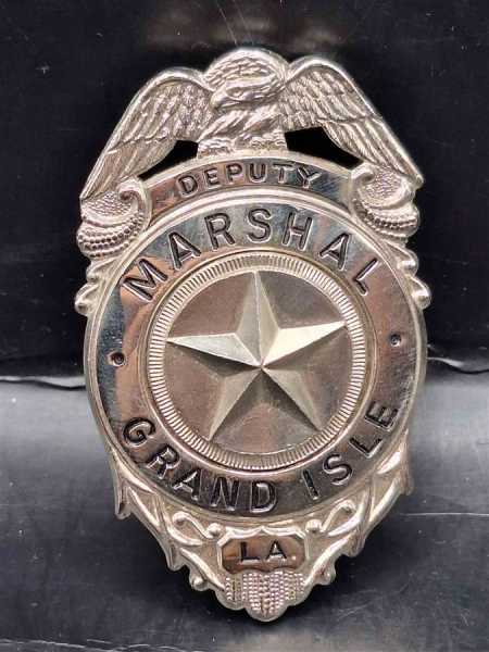 Deputy Grand ISLE LA.  US Badge Polizei Police Abzeichen Marke Insigne