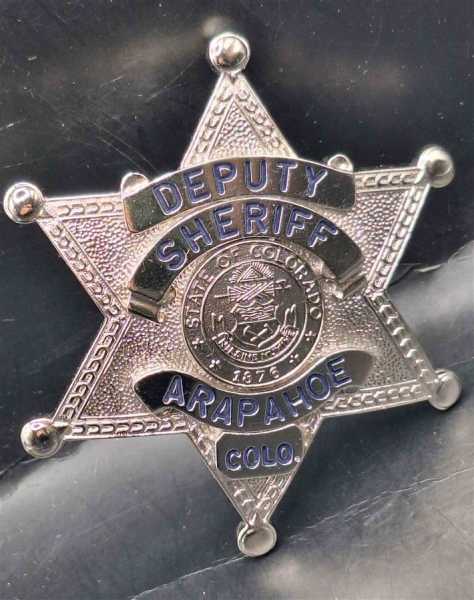 Deputy Sheriff Arapahoe COLO US Badge Polizei Police Abzeichen Marke Insigne