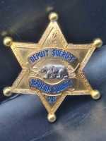 Deputy Sheriff Madera County 26 US Badge Polizei Police...