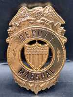 Deputy Marshal US Badge Polizei Police Abzeichen Marke Insigne