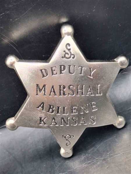 Deputy Marshal Abilene Kansas US Badge Polizei Police Abzeichen Marke Insigne