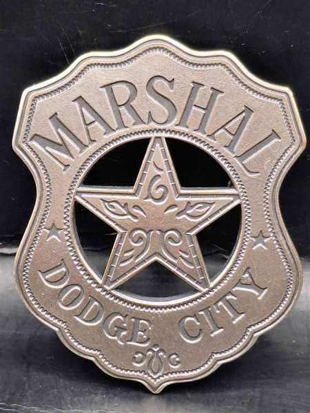 Marshal Didge City US Badge Polizei Police Abzeichen Marke Insigne