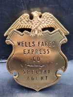 Wells Fargo Express CO Special Agent US Badge Polizei...