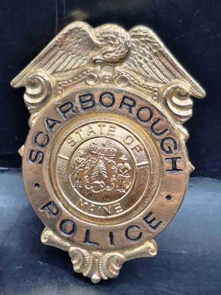 Scarborough Police Maine US Badge Polizei Police Abzeichen Marke Insigne