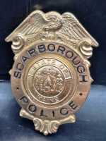 Scarborough Police Maine US Badge Polizei Police...