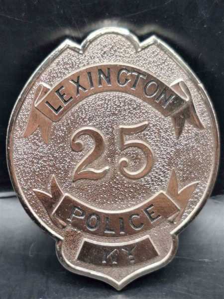 Lexington Police 25 KY US Badge Polizei Police Abzeichen Marke Insigne