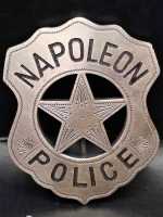 Napoleon Police US Badge Polizei Police Abzeichen Marke...