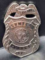 Sergeant Sumter South Carolina US Badge Polizei Police...