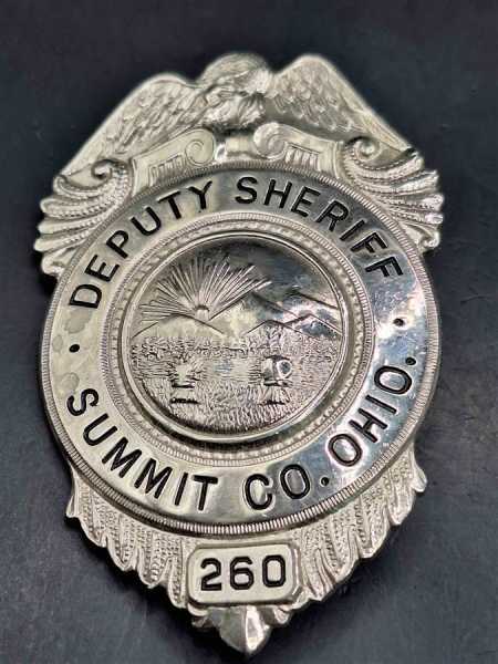 Deputy Sheriff Summit Co. Ohio US Badge Polizei Police Abzeichen Marke Insigne