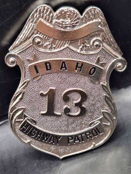 Idaho 13 Highway Patrol US Badge Polizei Police Abzeichen Marke Insigne