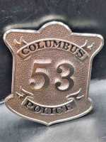 Columbus Police 53 US Badge Polizei Police Abzeichen...