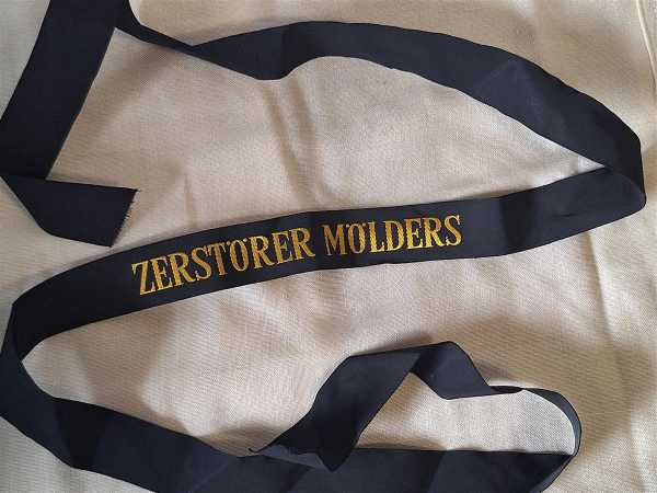 Mützenband Tellermütze Bundeswehr Bundesmarine Uniform Zerstörer Mölders