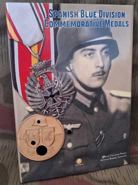 Pinilla Spanish Blue Division Commemorative Medals Gedenkmedaillen Spanien Orden