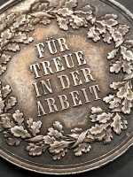 Medaille für Treue in der Arbeit 3.Form König Friedrich August 1905 Orden Silber