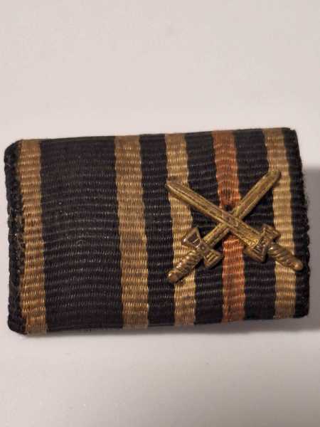 2er Bandspange Feldspange Eiserne Kreuz Orden FEK 1. Weltkrieg Militaria