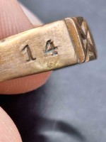 Ring Eiserne Kreuz 1914 1916 1. Weltkrieg Militaria...