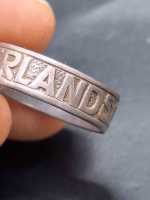 Ring 1. Weltkrieg 1914 Deutschland Vaterlandsdank 900 Silber Punze