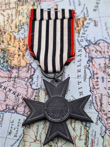 Orden Militaria Für Kriegshilfsdienst Verdienstkreuz 1916 Hersteller F am band