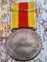 Orden Militaria Medaille Friedrich II Grossherzog von Baden für Verdienst Band