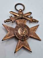 Militärverdienstkreuz 3.Klasse mit Schwertern 1913 Merenti König Ludwig 03