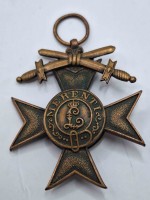 Militärverdienstkreuz 3.Klasse mit Schwertern 1913 Merenti König Ludwig Variante