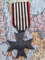 Orden Militaria Für Kriegshilfsdienst Verdienstkreuz 1916 Abzeichen am Band 1