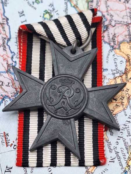 Orden Militaria Für Kriegshilfsdienst Verdienstkreuz 1916 Abzeichen am Band 2