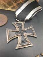 Nachlass 3 Infanterie Regiment 102 Eiserne Kreuz Orden Urkunde Friedrich August