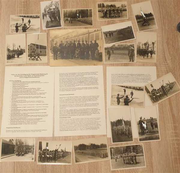 Nachlass Flieger Ersatz-Abteilung 23 mit Generälen MILITARIA Fotos Kaufbeuren