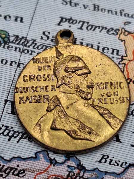 Miniatur König von Preussen Erinnerungsmedaille 16mm zentenarmedaille Orden