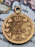 Miniatur Friedrich August Medaille  16mm Orden Abzeichen