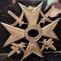 Spanienkreuz in Silber mit Schwertern 835 Schöner...