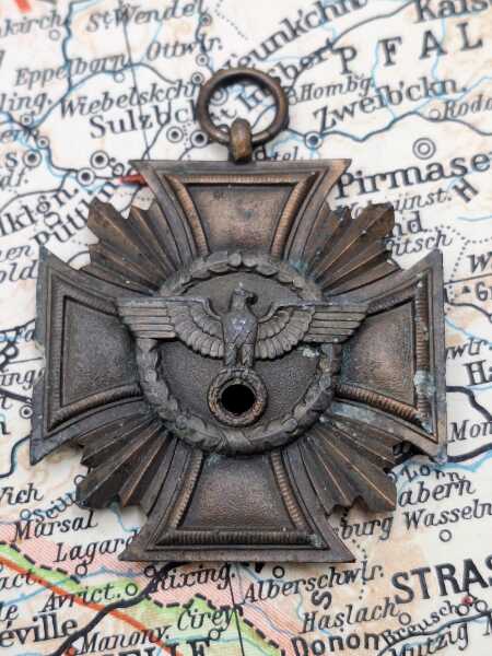 Dienstauszeichnung der NSDAP 1.Stufe Bronze Orden 2. WK Militaria