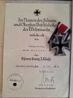 Nachlass 5. Flak Regiment 5 Wehrmacht Eiserne Kreuz EK2 Winterschlacht Osten Mutterkreuz Fotos