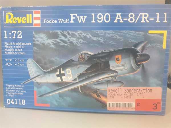 Revell 04118 Focke Wulf 190 A-8/R-11 Flugzeug Militaria 1:72