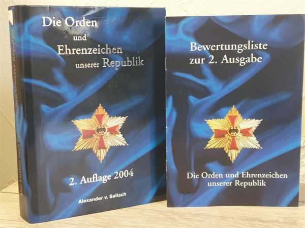 Sallach Orden Ehrenzeichen unserer Republik 2. Auflage BRD Bundeswehr +Bewertung