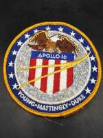 Stoffabzeichen Patch Apollo 16 Young Mattingly Duke NASA...