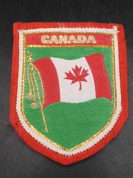 Stoffabzeichen Patch Canada Vintage Abzeichen Brust / Ärmelabzeichen USA Kanada