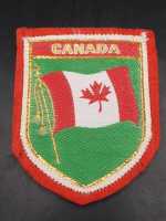 Stoffabzeichen Patch Canada Vintage Abzeichen Brust /...