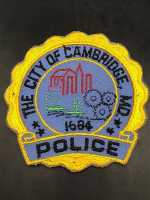 Stoffabzeichen Patch Police Polizei the City of Cambridge...