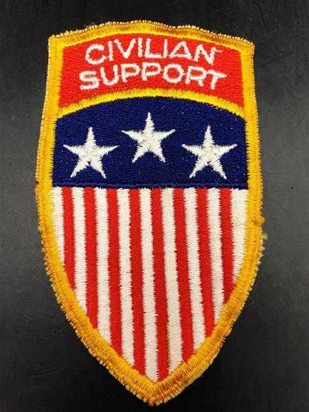 US Patch Brigade Division Stoffabzeichen Militaria Uniform Civilian Support