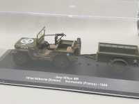 USA Jeep Willys MB 101st Airborne Division Normandie France 1944 Modellbau 1:43