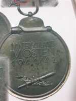 Weber Medal for the Winter War in the East Ostmedaille Orden Medal 1941/42 WW2